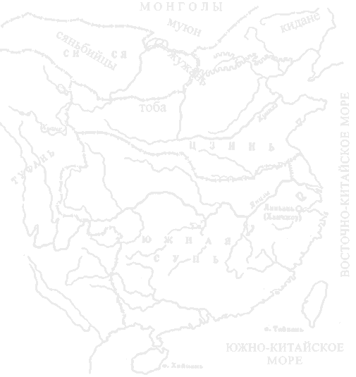 Территория государств после падения Империи Ляо